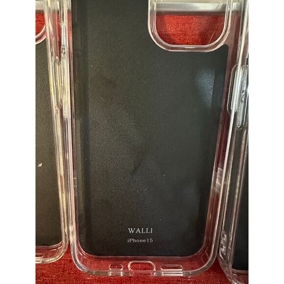 Lot of 5 Wali I Phone 15 New Unused Cases Credit Card Holder Finger Loop - Picture 13 of 16